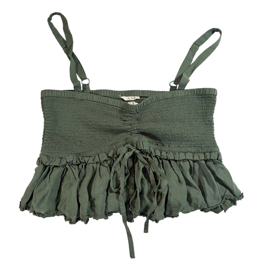 Wilfred Aritzia la boheme bandeau crop top spaghetti strap top. Size XS. boho